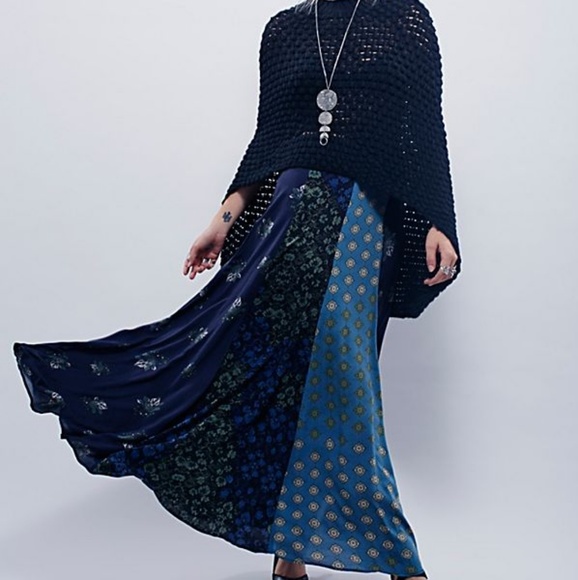 Free People Dresses & Skirts - *SOLD* FP Amazing Technicolor Maxi Skirt